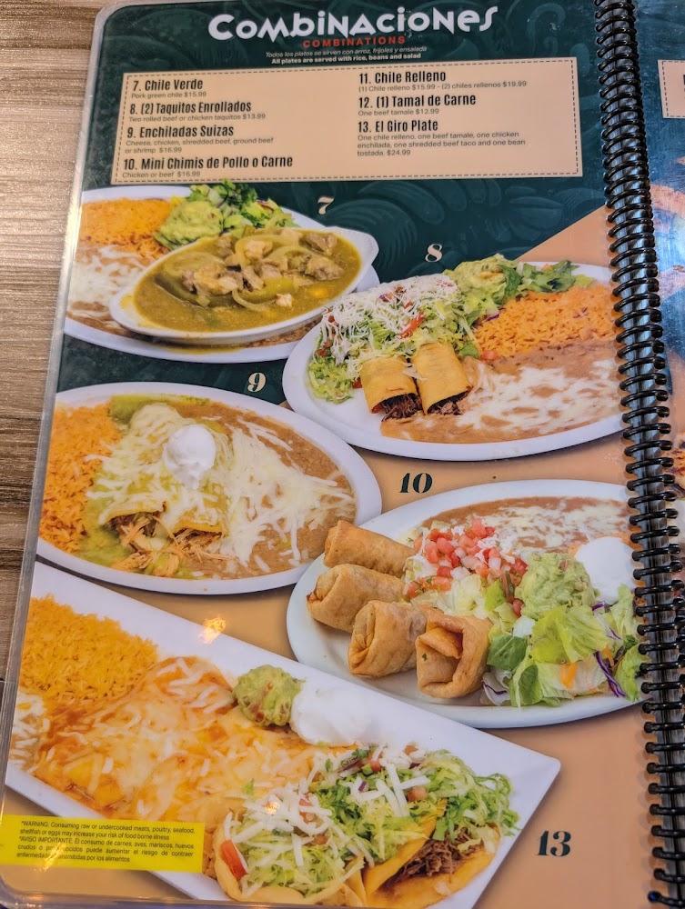 Taco Giro Restaurant Mexican & Seafood Menu image 2